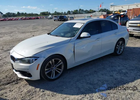 2016 BMW 328I из США, поврежденный, VIN WBA8E9G55GNT86757
